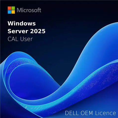 DELL MS Windows Server User CAL 2025/2022 (5 USER) / DOEM / STD or DC