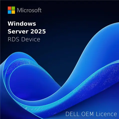 DELL MS Remote Desktop Serv Device CALs / pro Windows Server 2025 Standard / Datacenter/ OEM