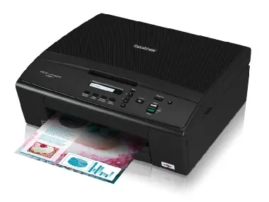 Brother DCP-J140W / Barevná tiskárna / A4 / Multifunkční / Inkoustová / kopírování / skener / Wi-Fi / USB / černá