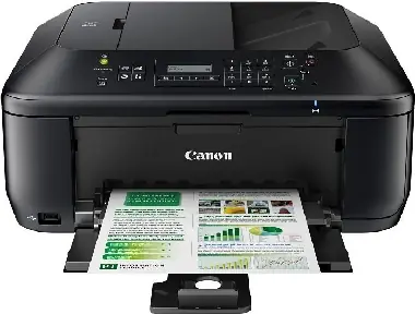 Canon PIXMA MX455 / inkoust / A4 / 4800x1200 / USB / LAN / Wi-Fi / ADF / černá