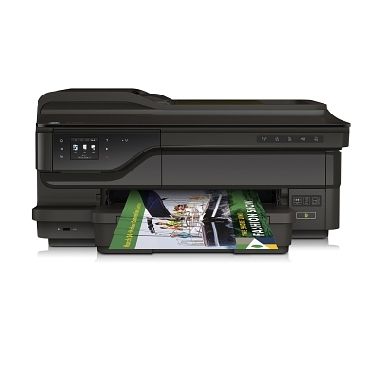 HP OfficeJet 7610  e-All-in-One / barevná / multifunkční / inkoustová / A3+ / fax / kopírka / USB / LAN / Hnědo-Černá 