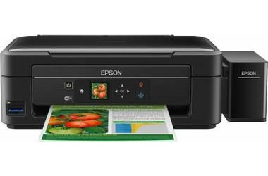 Epson L455 MFZ / barevná inkoustová multifunkce  / A4 / 5760x1440 / CIS / 33ppm / USB / WiFi / Tank system 