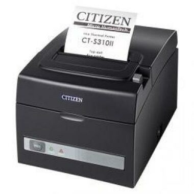 Citizen CT-S310II / pokladní / 80mm / Termotiskárna / 203dpi / USB / RJ-45 / řezačka / černá