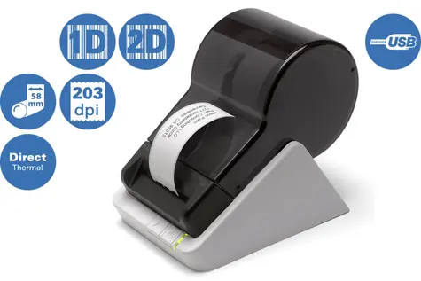 SEIKO SLP620 / pokladní / Termotiskárna / 203dpi / USB / zdroj / šedá