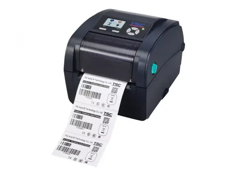 TSC TC210 / Termotiskárna čárových kódů / TT-DT / 203 dpi / Displej / RTC / RS-232 / USB / Ethernet