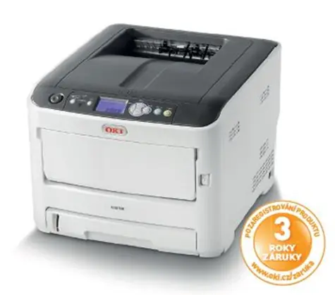 OKI C612n / barevná LED / A4 / USB+LAN / síťová