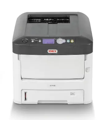 OKI C712dn / barevná LED / A4 / USB+LAN / duplex / síťová