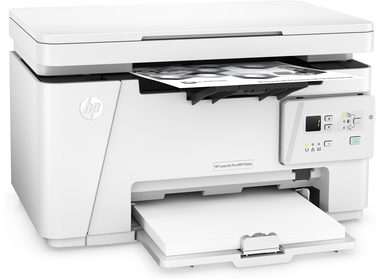 HP LaserJet Pro M26a / multifunkce čb laser / A4 / fax / sken / kopírka / USB / bílá
