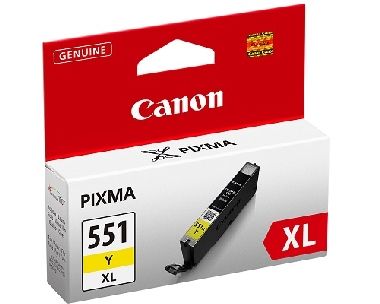 Canon cartridge CLI-551Y XL Yellow