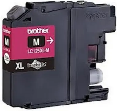 Brother LC-125 originální cartridge fialová / MFC-J4410DW / 1200 stran / Fialová