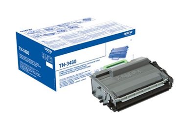 Brother TN-3480 originální toner / 8.000 stran / Černý