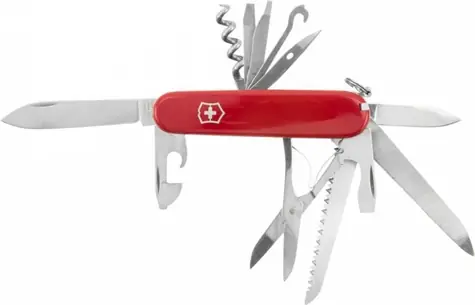 VICTORINOX RANGER červená / Kapesní nůž / Ocel / Počet funkcí 21 / Délka 91 mm