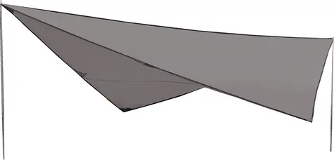 High Peak Tarp 2 / Sluneční clona / 400x400 cm