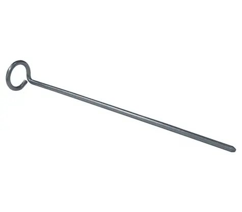 High Peak Kolík s očkem 6 ks / 200x4 mm