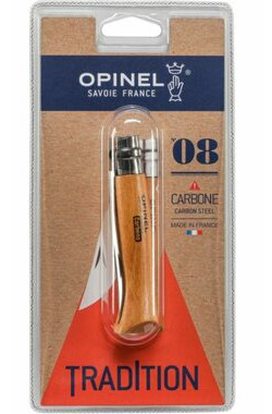 Opinel 402 VRI N°08 Carbon 8.5 cm buk / Kapesní nůž