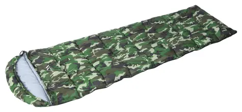 Cattara ARMY / Spací pytel dekový / 220 x 80|65 cm / 15°C | 10°C | 5°C