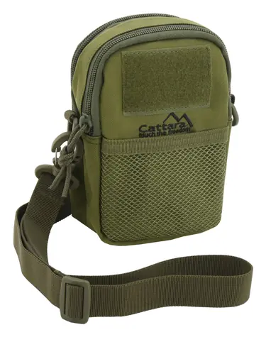 Cattara Brašna s popruhem OLIVE / 17x12x7 cm / 5x kapsy