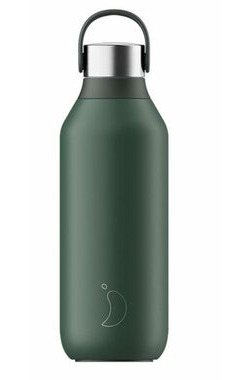 CHILLY'S Series 2 Water Bottle 500ml Pine Green / Termo láhev / Nerezová ocel