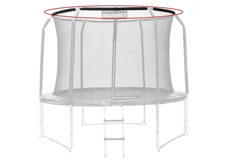 Marimex obruč kovová set - trampolína Marimex 457 cm  (14x90cm+14 spojek)