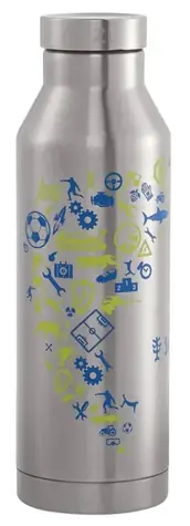 Step By Step izolovaná láhev na pití z nerezové oceli 0.56 l žlutá