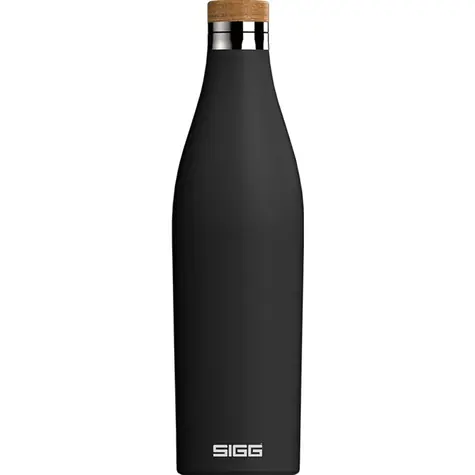 SIGG Meridian 0.7 l černá / Dvoustěnná nerezová láhev