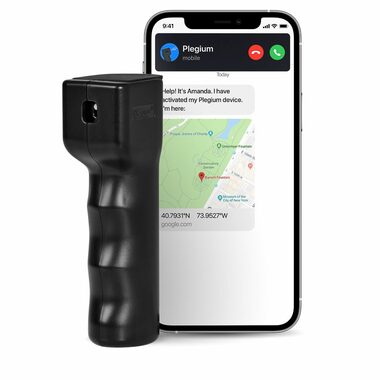 Plegium Smart pepřový sprej mini černá