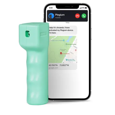 Plegium Smart pepřový sprej mini zelená
