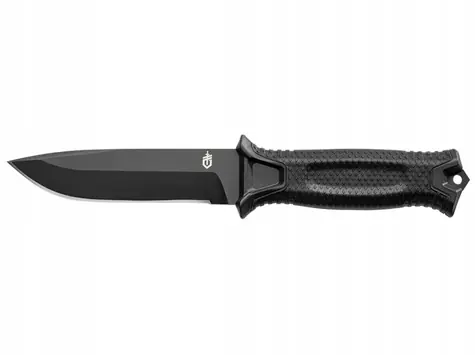 GERBER Strongarm Survival (hladké ostří) černá / Bushcraft nůž / čepel 12.5 cm