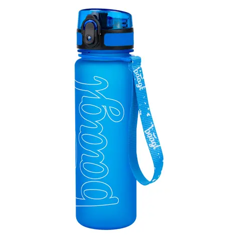 BAAGL Tritanová láhev na pití Logo - modrá / 500 ml
