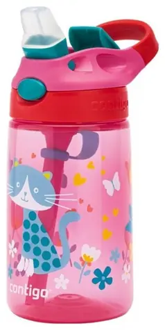 Contigo Gizmo Flip 420 ml Cherry Cat / Dětská láhev