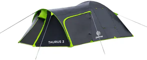 Peme Taurus 3 Turistický stan / stan pro 3 osoby / 380 x 220 x 120 cm / vodní sloupec 4000 mm