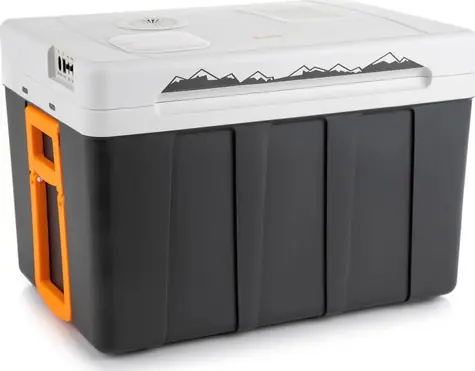 Peme Ice-on XL 50L Adventure-Orange / Autochladnička / 50 litrů / kolečka / rukojeť / 12|24|220-240 V