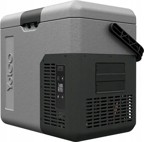 Yolco ET18 šedá / Autochladnička / 45W / 15600 mAh / 17 l / Bluetooth