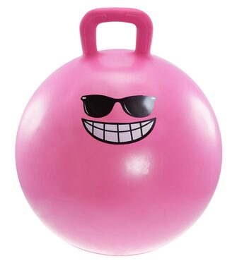 Lifefit Jumping Ball 55 cm růžová / Dětský skákací míč / doprodej