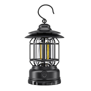 Superfire T51 Kempingová lampa černá / 850lm / 1400 mAh / USB-C / IP43