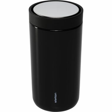 Stelton To-Go Click 0.2 l černá / Termohrnek