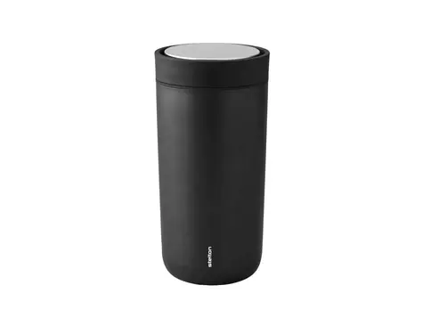 Stelton To-Go Click 0.4 l černá / Termohrnek