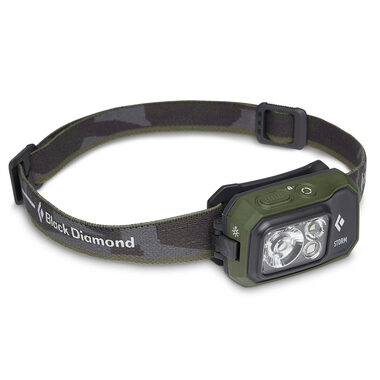 Black Diamond Storm 450  olivová  / LED Čelová svítilna / 450 lm / dosvit až 120m 