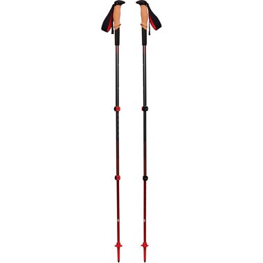 Black Diamond Pursuit S/M šedo červená / Trekingové hole / 100 - 125 cm