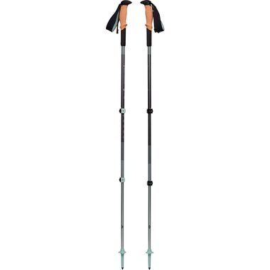Black Diamond Pursuit Shock S/M šedo zelená / Trekingové hole / 110 - 125 cm