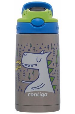 Contigo Easy Clean SS Matcha Dragon 380ml šedá / Termo láhev