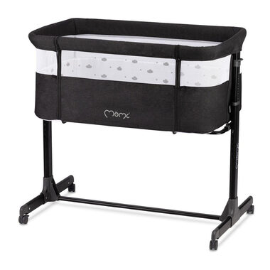 MoMi REVO tmavě šedá / Postýlka / do 9 kg