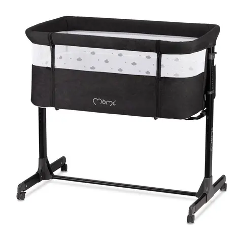 MoMi REVO tmavě šedá / Postýlka / do 9 kg