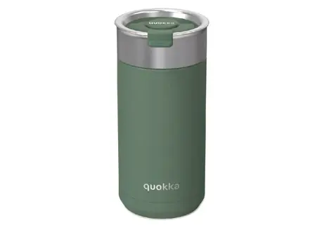 Quokka Boost Coffee Tumbler 400ml Pine / Termohrnek se sítkem / nerezová ocel 