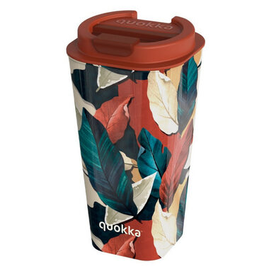 Quokka Vaso Cafe Doble Pared 450ml Autumn Fall / Termohrnek / dvojitý plastový plášť
