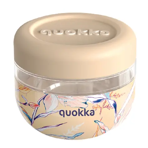 Quokka Bubble Food Jar 500 ml Vintage Floral / Nádoba na jídlo / plast