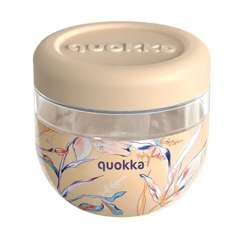 Quokka Bubble Food Jar 770 ml Vintage Floral / Nádoba na jídlo / plast