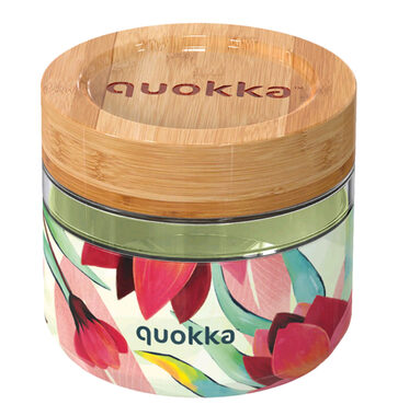 Quokka Deli Food Jar 500 ml Spring / Nádoba na jídlo / sklo