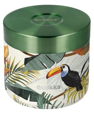 Quokka Whim Food Jar 600ml Tropical / Termonádoba na jídlo / nerezová ocel 