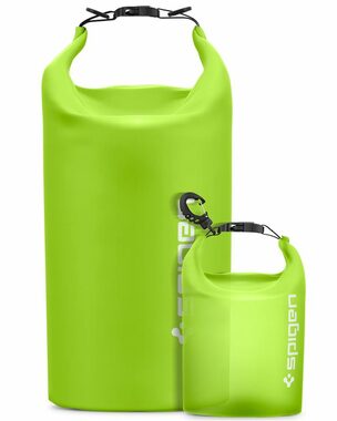 Spigen Aqua Shield WaterProof Dry Bag 20L + 2L A630 zelená / voděodolné pozdro 